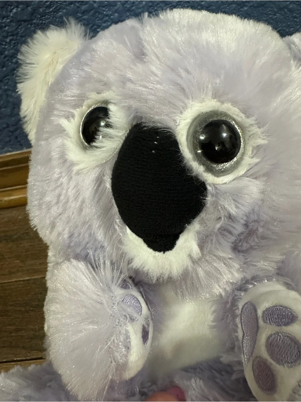 Glitter Paws Lavender Koala Stuffed Animal Peek-A-Boo Plush Flaw Pls Read